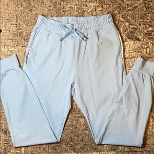 Til You Collapse light blue joggers
